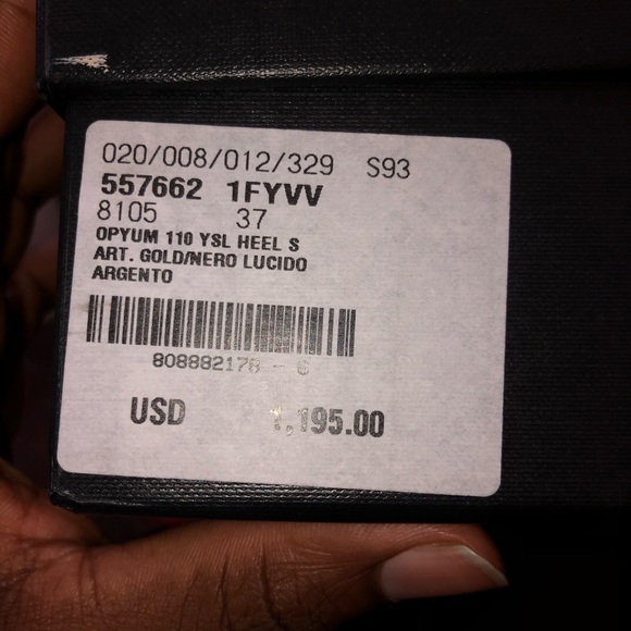 YSL women’s heels size 37 - Picture 4 of 6